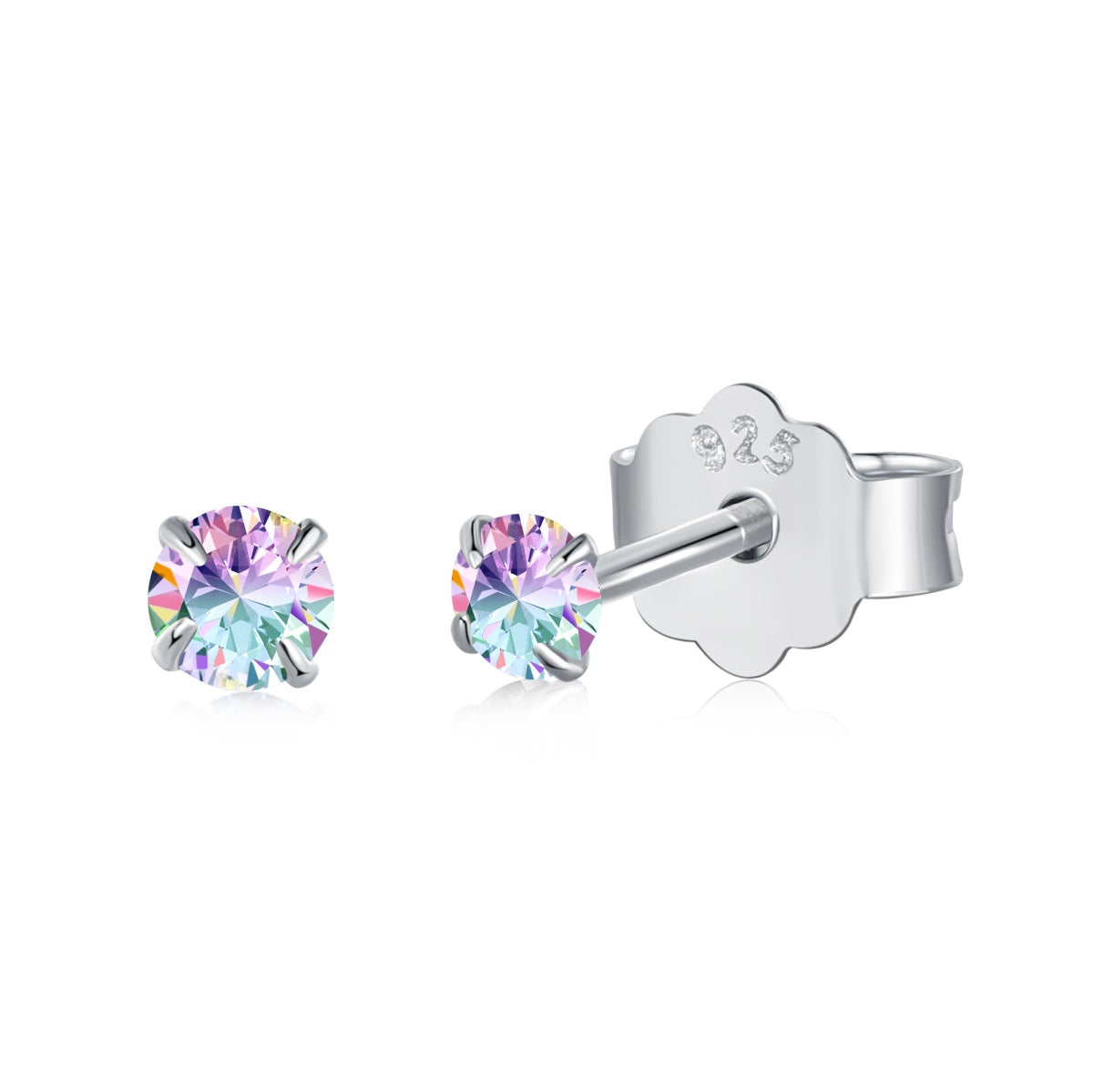 [Windsor Jewelry]Delicate Solitaire Earrings