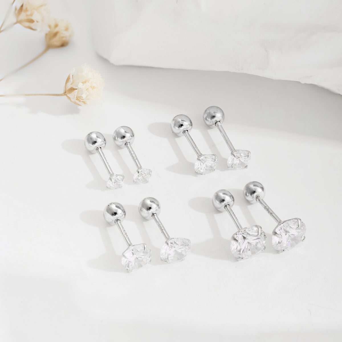 [Windsor Jewelry]Unique U-Shaped Ear Bone Earrings