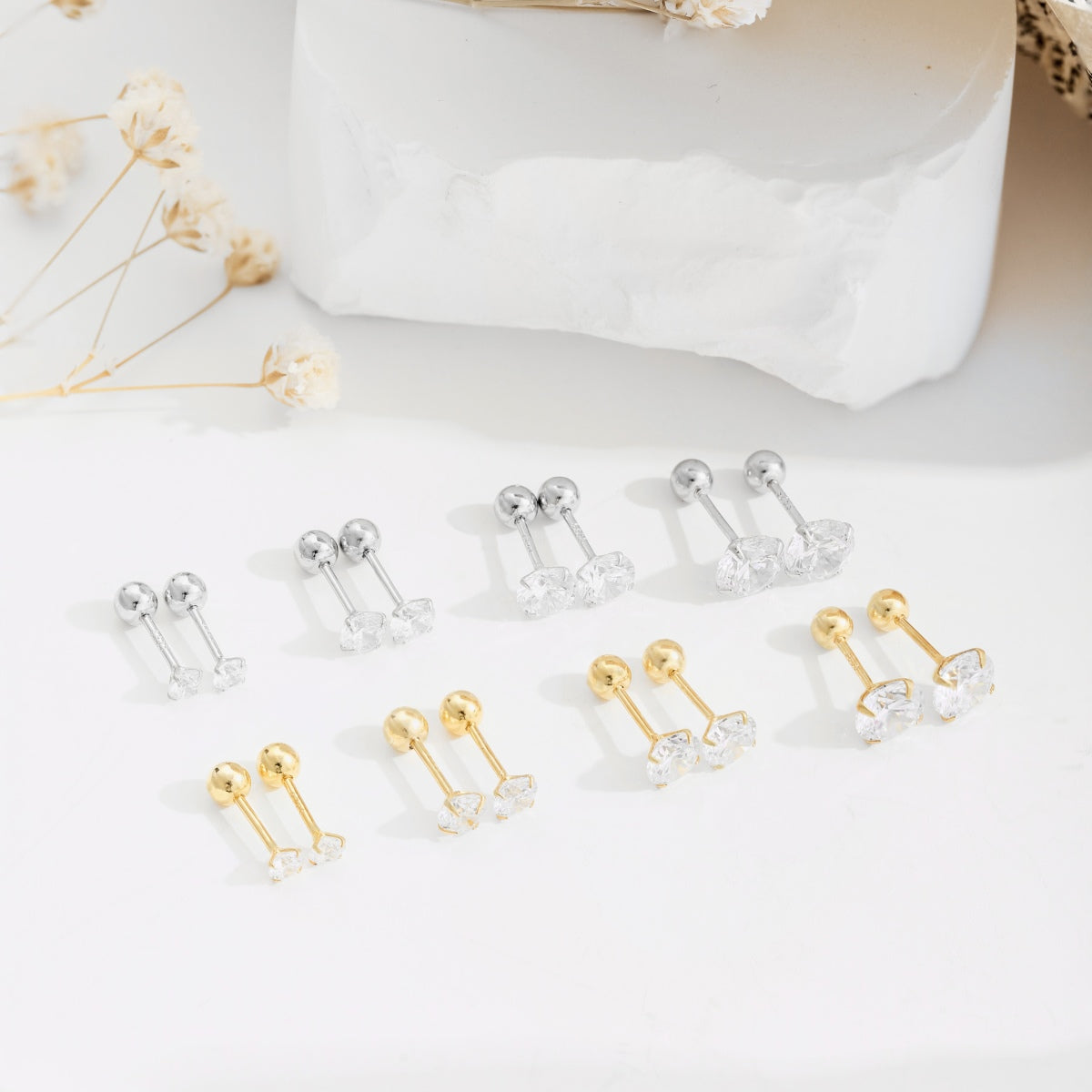 [Windsor Jewelry]Unique U-Shaped Ear Bone Earrings