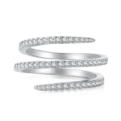 [Windsor Jewelry]Unique Vibrant Entangle Daily Ring