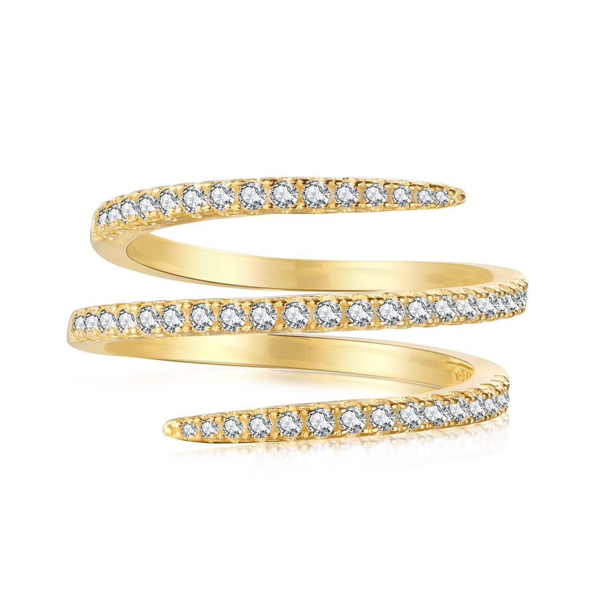 [Windsor Jewelry]Unique Vibrant Entangle Daily Ring