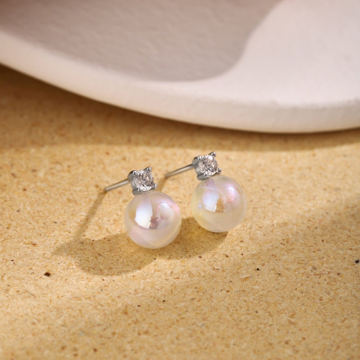[Windsor Jewelry]Symphony Mermaid Pearl Earrings