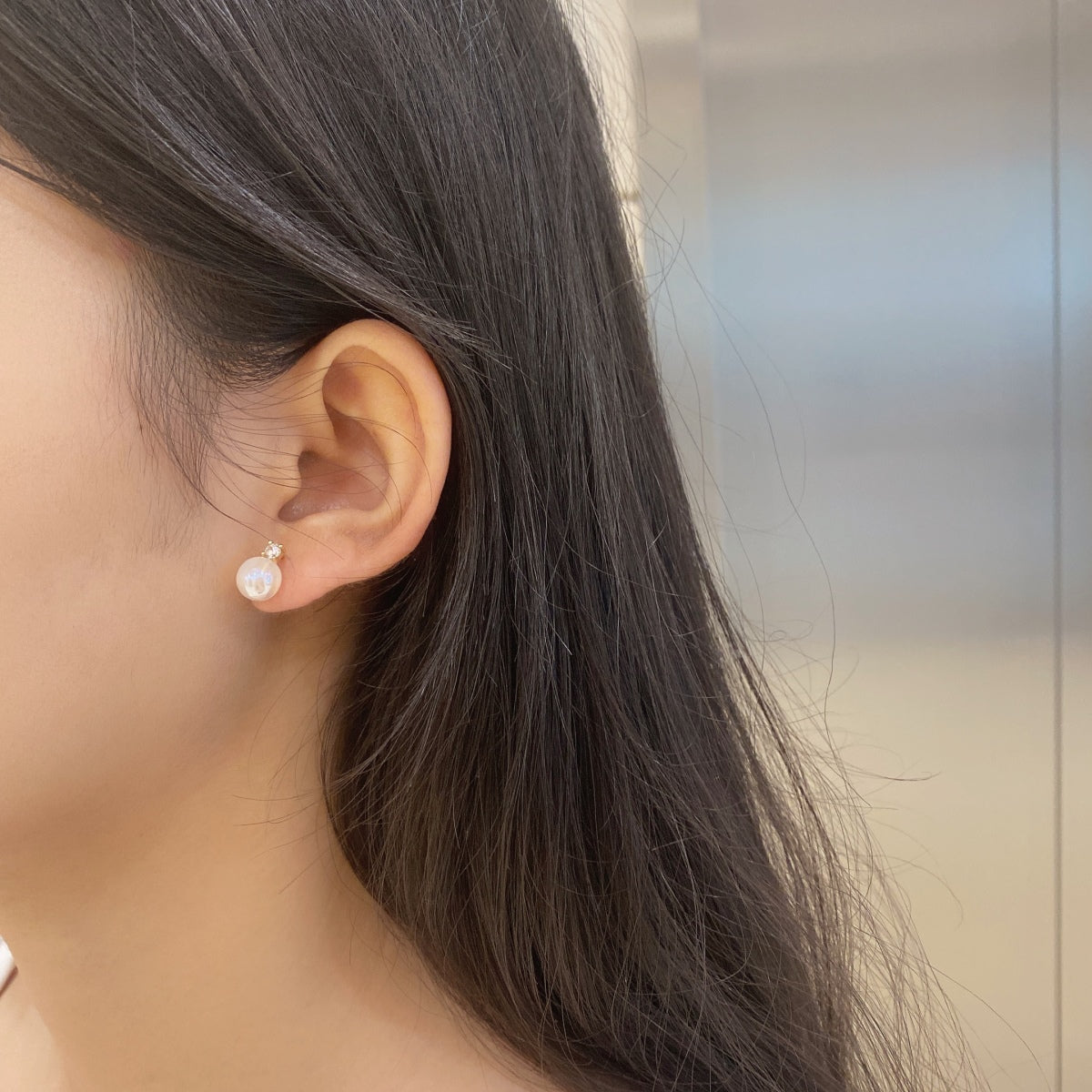 [Windsor Jewelry]Symphony Mermaid Pearl Earrings