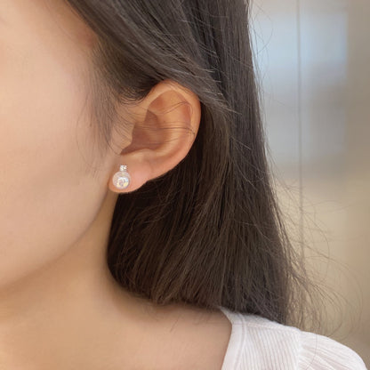 [Windsor Jewelry]Symphony Mermaid Pearl Earrings