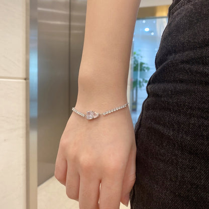 [Windsor Jewelry]Dazzling Unique Multi Shape Lover Bracelet