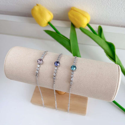[Windsor Jewelry]Luxurious Heart Of The Ocean Bracelet