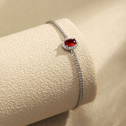 [Windsor Jewelry]Exquisite Oval Shape Bracelet