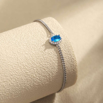 [Windsor Jewelry]Exquisite Oval Shape Bracelet