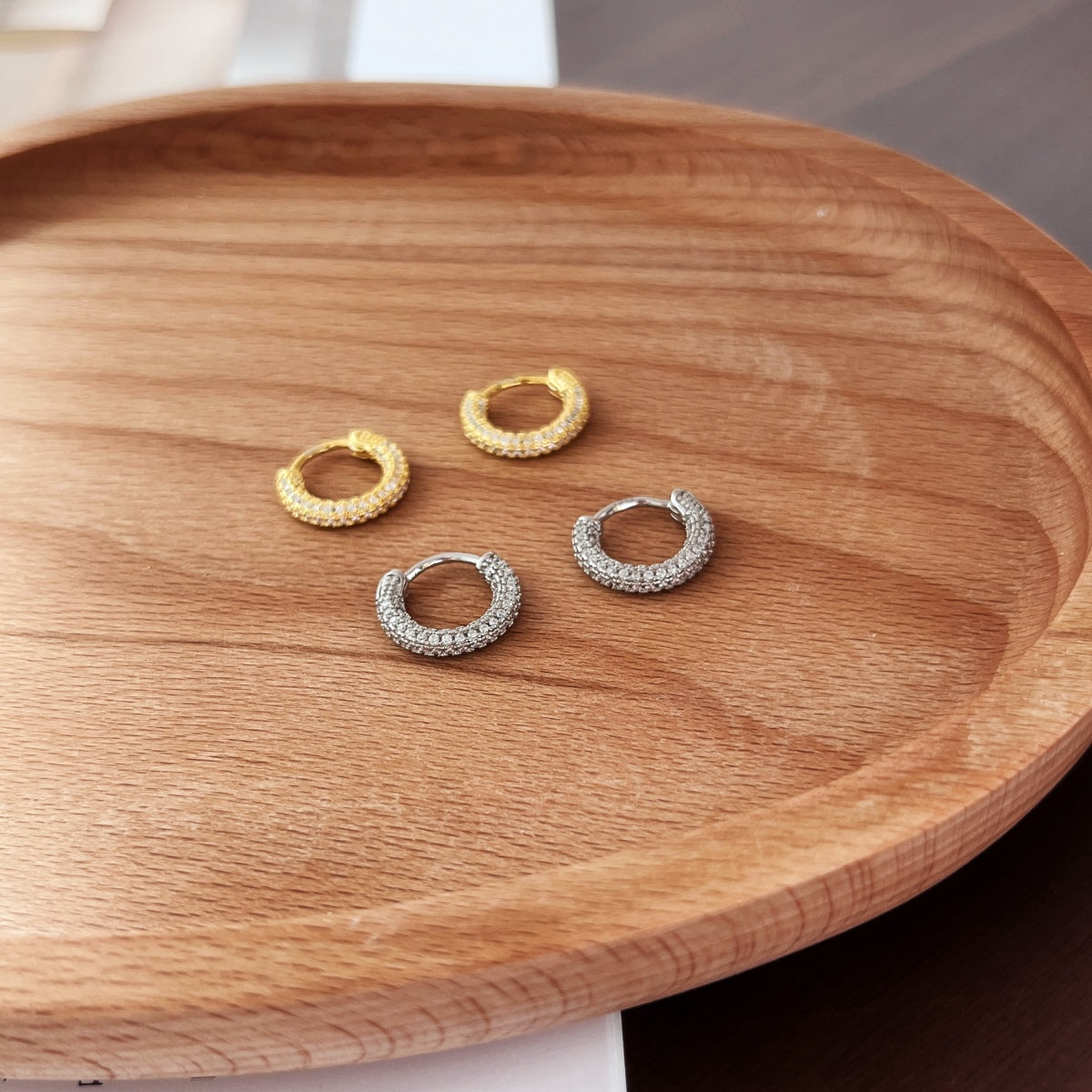 [Windsor Jewelry]Delicate Versatile Daily Earrings