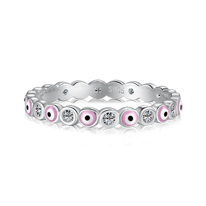 [Windsor Jewelry]Sparkling Vibrant Round Shape Daily Ring