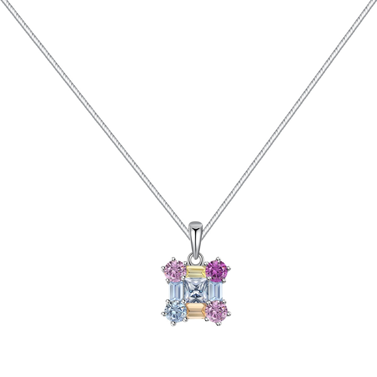[Windsor Jewelry]Gorgeous Multi Colorful Necklace