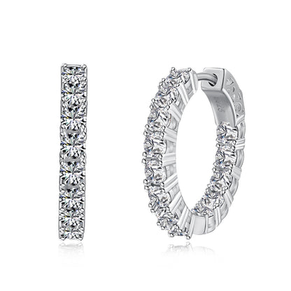 [Windsor Jewelry]Unique Round Cut Daily Earrings