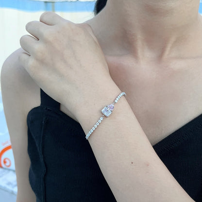 [Windsor Jewelry]Dazzling Unique Multi Shape Lover Bracelet