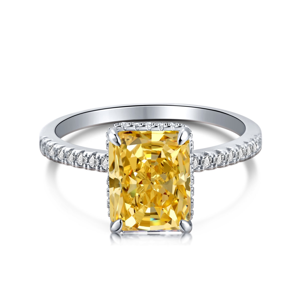 [Windsor Jewelry]4.0 Carat Luxurious Engagement Ring