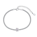 [Tonmkive Jewelry]0.75 Carat Exquisite Oval Cut Daily Bracelet