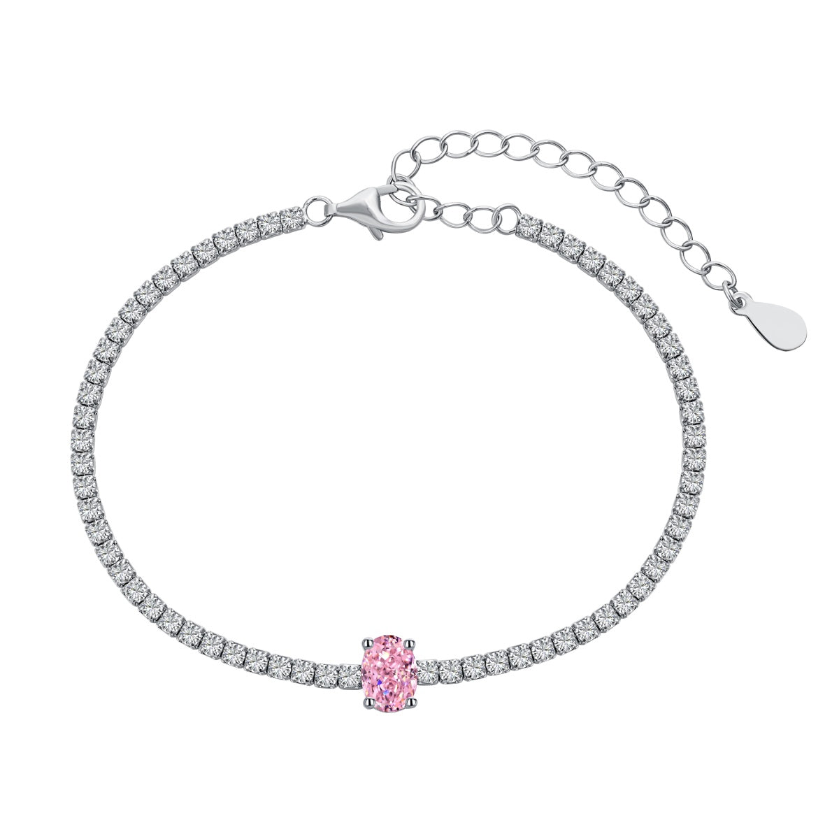 [Windsor Jewelry]0.75 Carat Exquisite Oval Cut Daily Bracelet