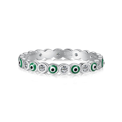 [Windsor Jewelry]Sparkling Vibrant Round Shape Daily Ring