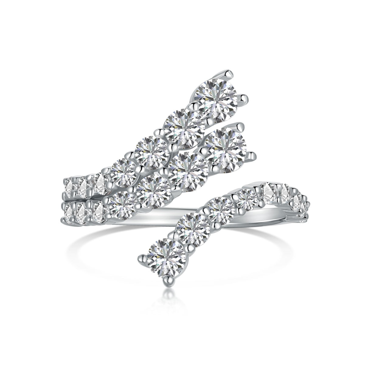 [Windsor Jewelry]Unique Vivid Snake Shape Daily Ring