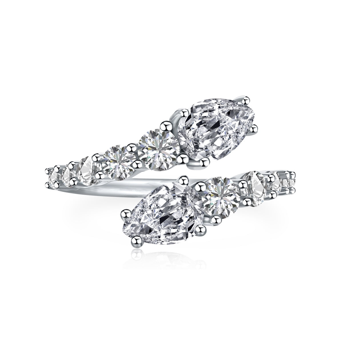 [Windsor Jewelry]Delicate Lively Snake Shape Daily Ring