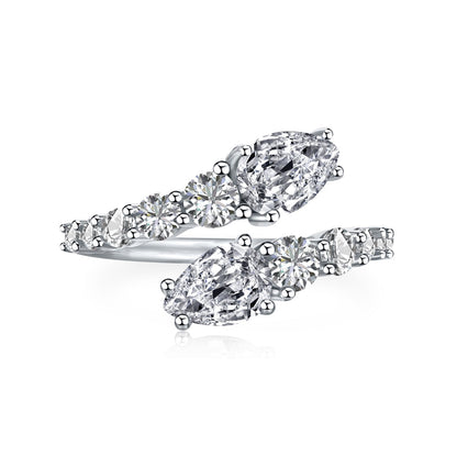 [Windsor Jewelry]Delicate Lively Snake Shape Daily Ring
