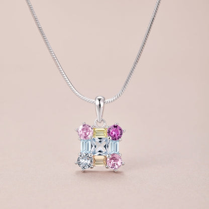 [Windsor Jewelry]Gorgeous Multi Colorful Necklace