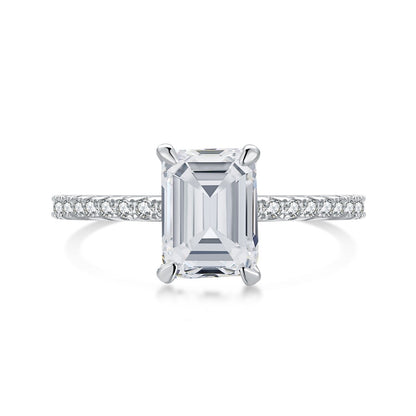 [Windsor Jewelry]2.0 Carat Scintillating Ornate Radiant Cut Party Ring