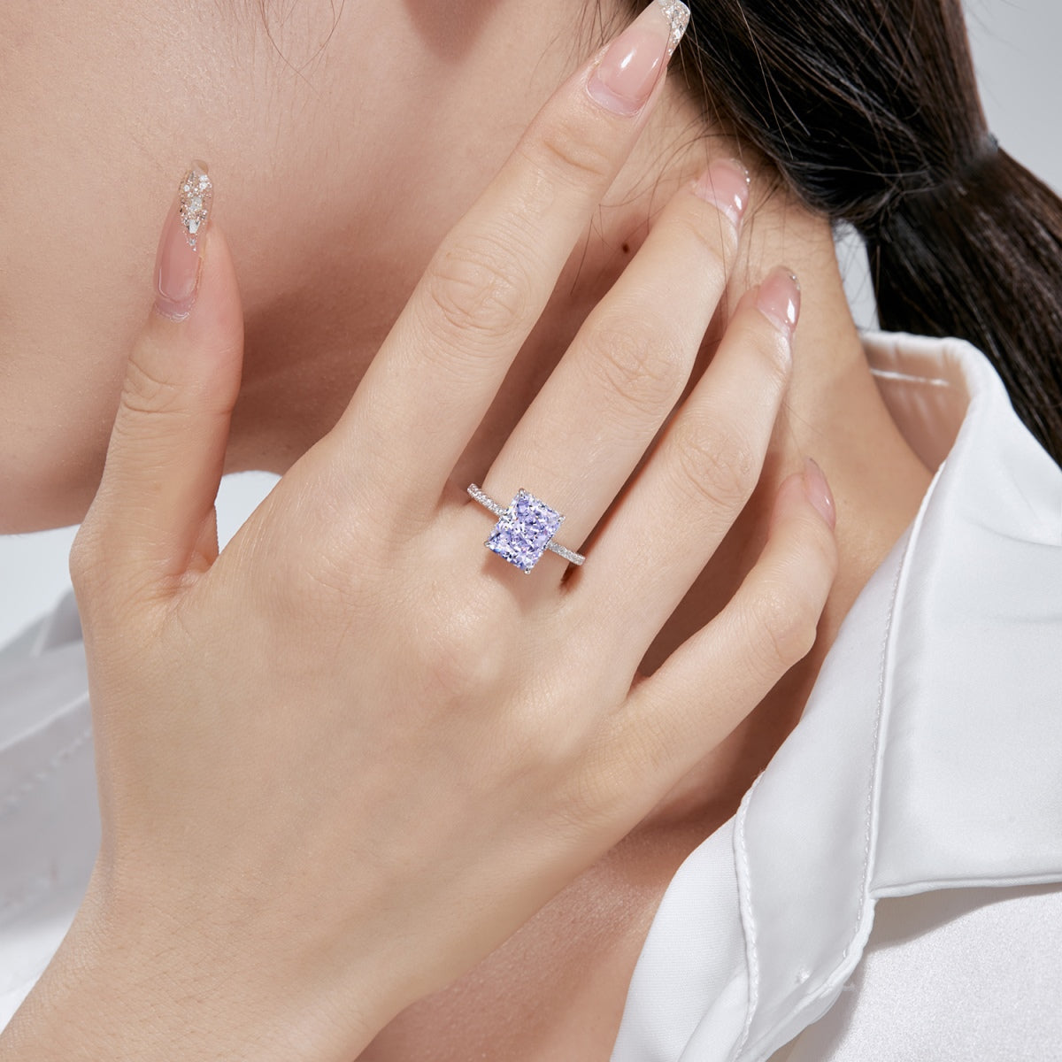 [Windsor Jewelry]4.0 Carat Luxurious Engagement Ring
