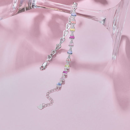 [Windsor Jewelry]Radiant Water Drop Shape Daily Bracelet