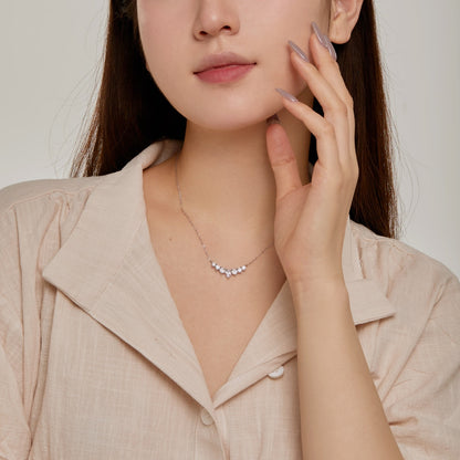 [Windsor Jewelry]Dainty Colorful Heart Necklace