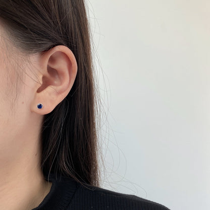 [Windsor Jewelry]Sparkling Colorful Round Shape Earrings