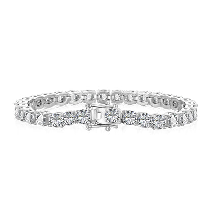 [Windsor Jewelry]Ornate Sparkling Round Cut Wedding Bracelet