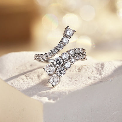[Windsor Jewelry]Unique Vivid Snake Shape Daily Ring
