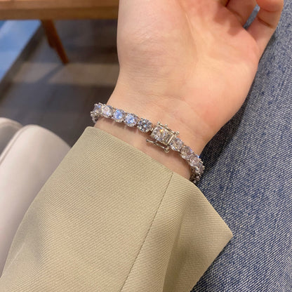 [Windsor Jewelry]0.75 Carat Dazzling Round Cut Wedding Bracelet