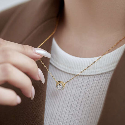 [Windsor Jewelry]Luxurious Round Cut Necklace