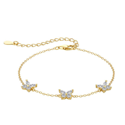 [Windsor Jewelry]Radiant Butterfly Shape Necklace