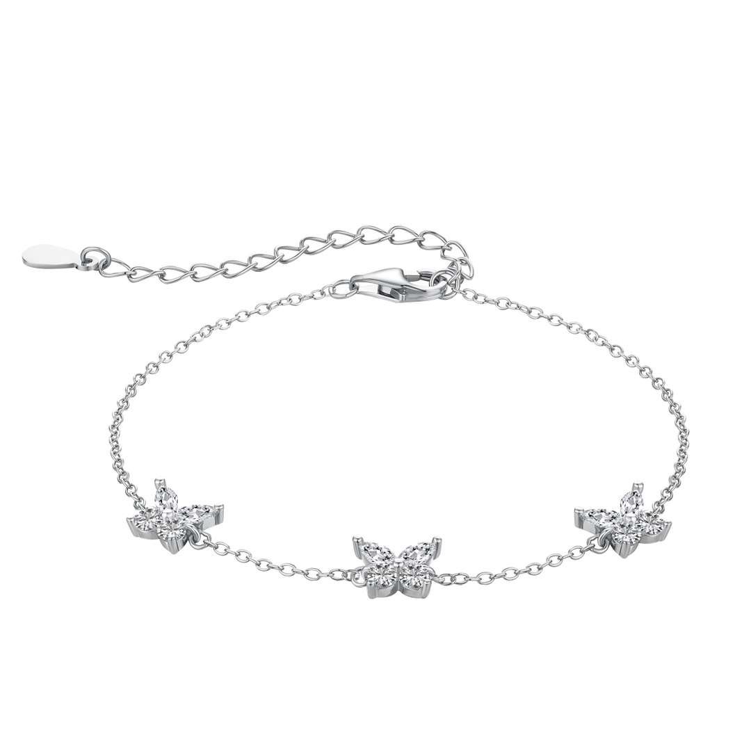 [Windsor Jewelry]Radiant Butterfly Shape Necklace