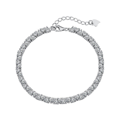 [Windsor Jewelry]Dazzling Romantic Heart Shape Lover Bracelet