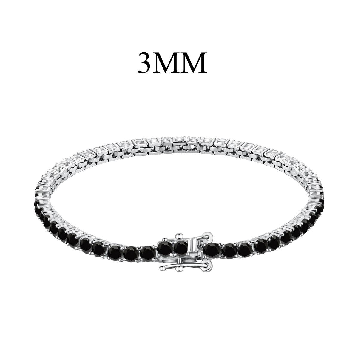 [Windsor Jewelry]Radiant Colorful Round Cut Party Bracelet