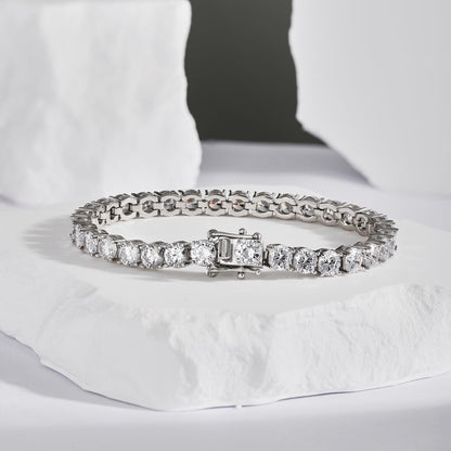 [Windsor Jewelry]Ornate Sparkling Round Cut Wedding Bracelet