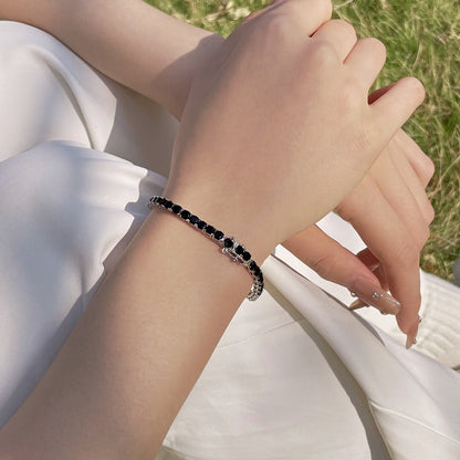 [Windsor Jewelry]Radiant Colorful Round Cut Party Bracelet