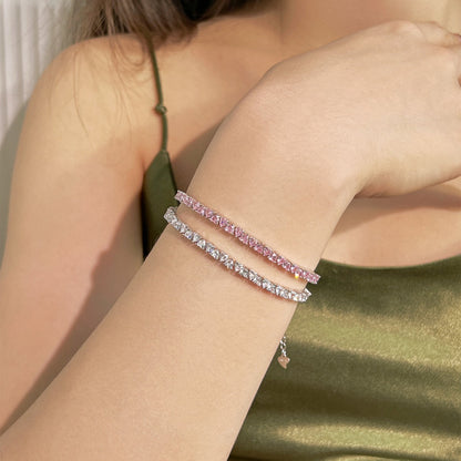 [Windsor Jewelry]Dazzling Romantic Heart Shape Lover Bracelet
