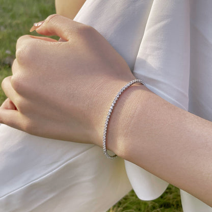 [Windsor Jewelry]Radiant Colorful Round Cut Party Bracelet