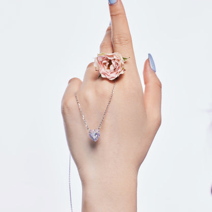 [Windsor Jewelry]Exquisite Heart Shape Necklace
