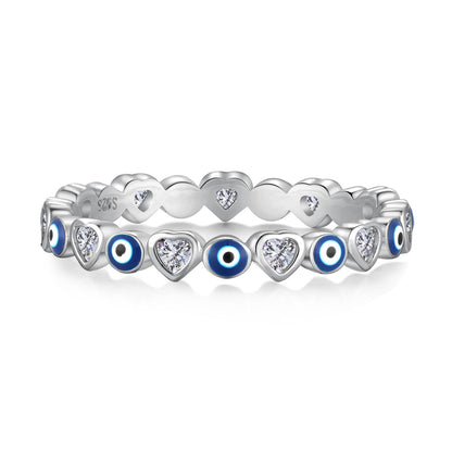 [Windsor Jewelry]Radiant Colorful Round Shape Daily Ring