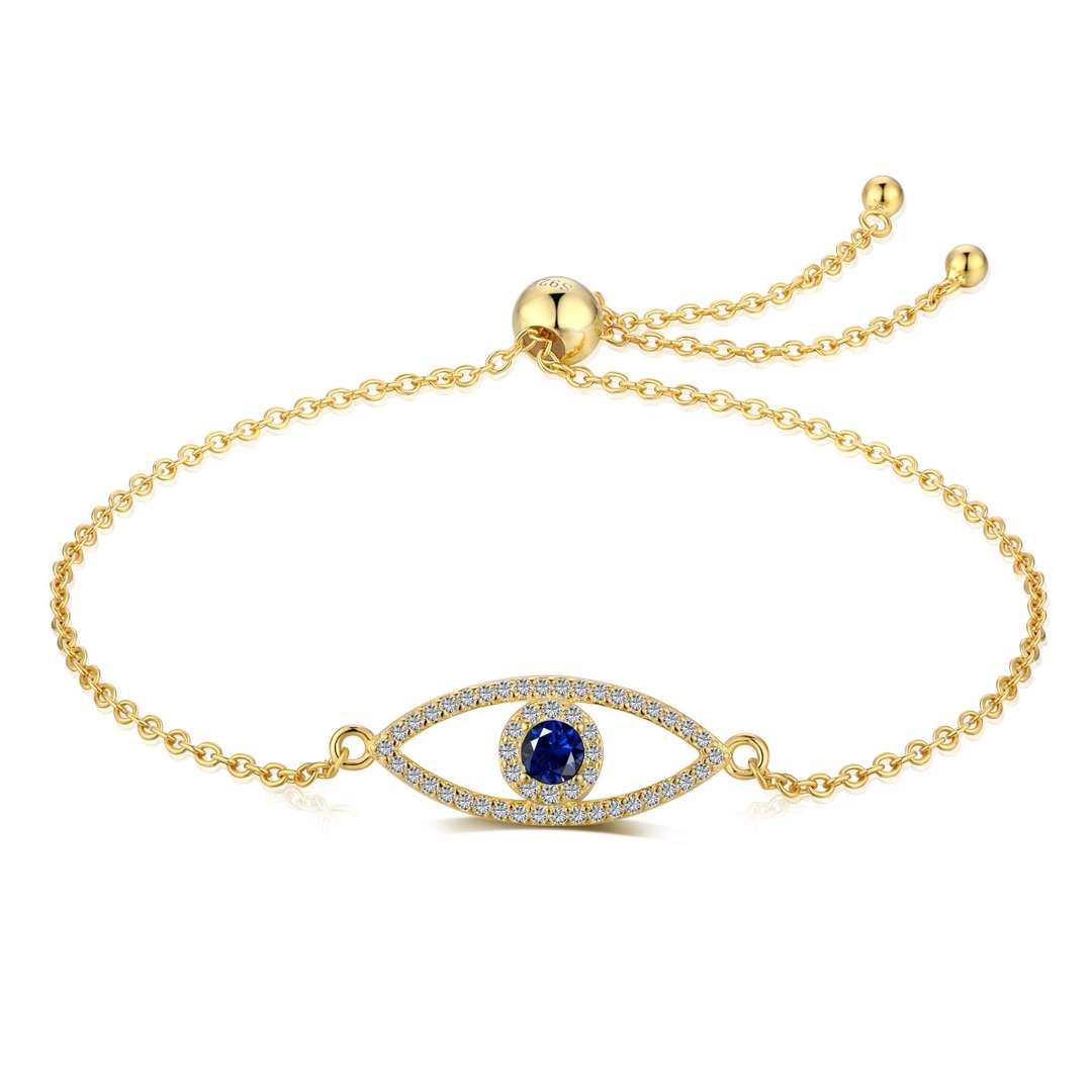[Windsor Jewelry]Devil's Eye Hollow Design Bracelet