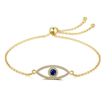 [Windsor Jewelry]Devil's Eye Hollow Design Bracelet