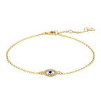 [Tonmkive Jewelry]Evil Eye Shape Necklace