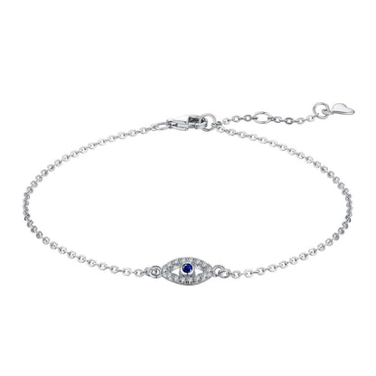 [Windsor Jewelry]Evil Eye Shape Necklace