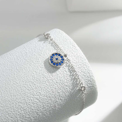 [Windsor Jewelry]Devil's Eye Round Shape Bracelet