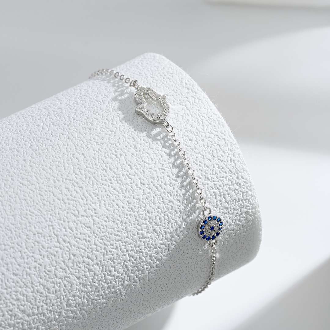 [Windsor Jewelry]Gost Shape & Round Shape Necklace